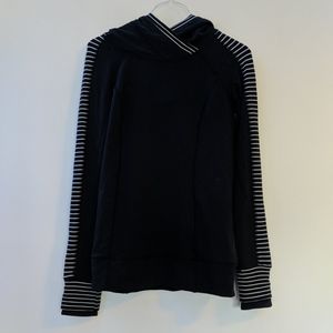 Lululemon pullover hoodie with stripes
